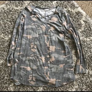 Camo tunic